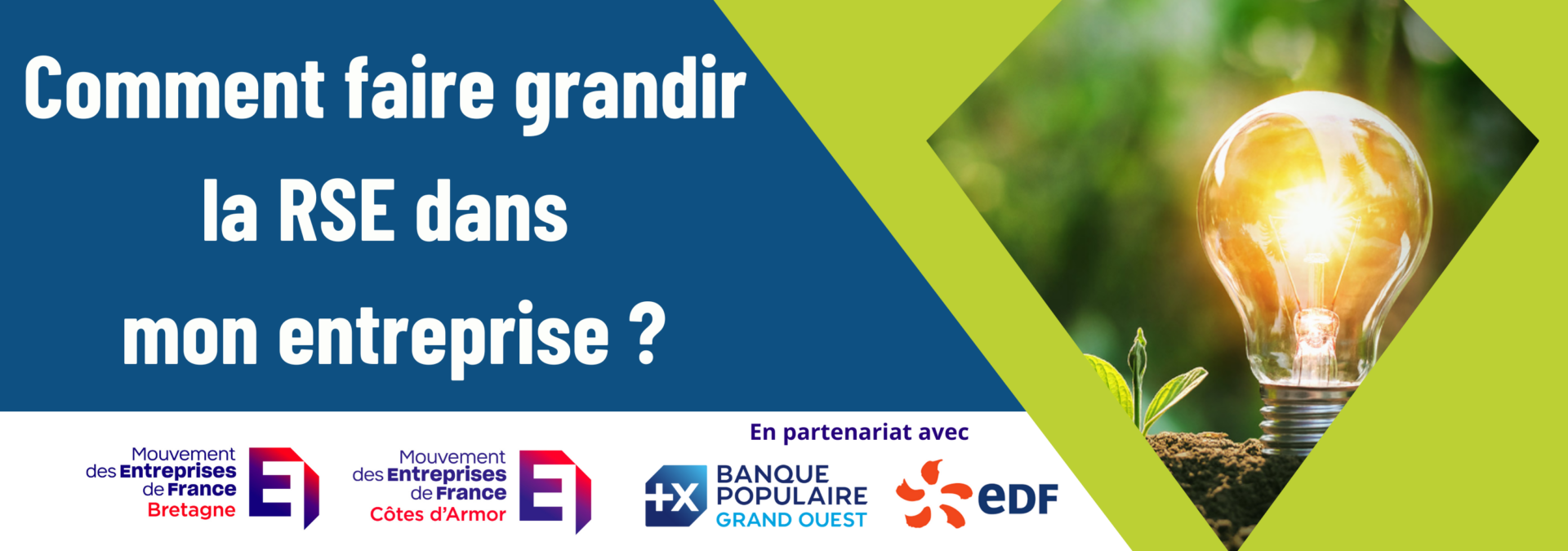 Nouveauté – Parcours RSE en entreprise