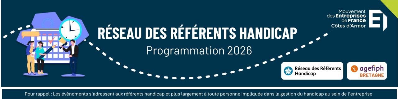 Agefiph Bretagne : Programmation 2026 — MEDEF 22
