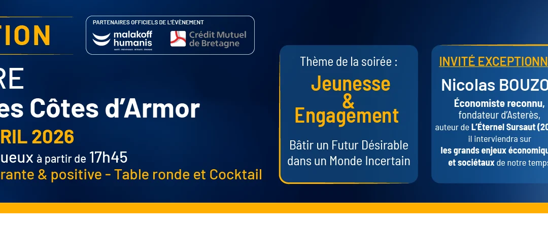 PLENIERE 2026 DU MEDEF CÔTES D’ARMOR