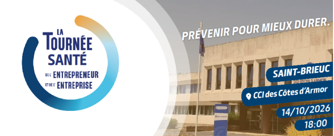 Invitation à la tournée santé de l'entrepreneur et de l'entreprise